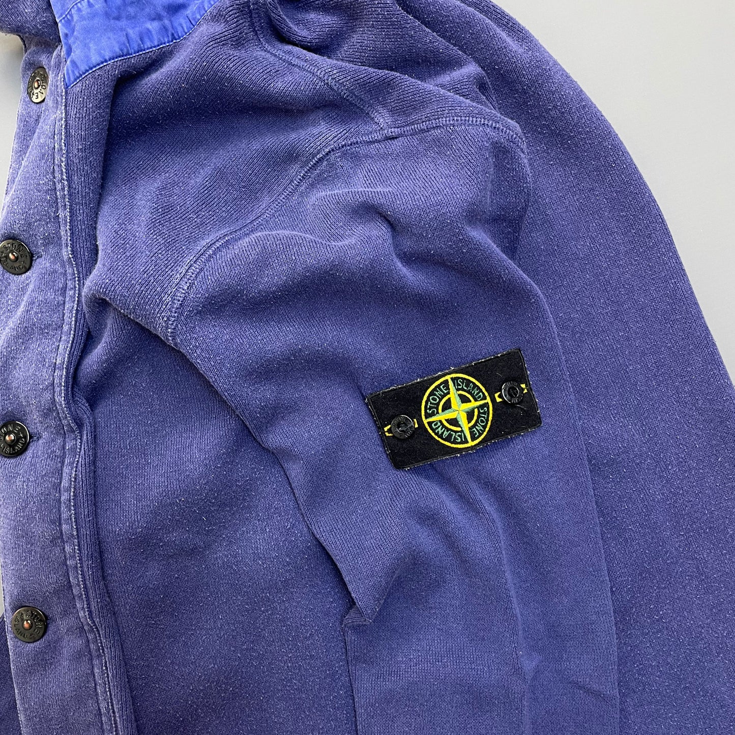 Stone Island Hooded Cardigan Jumper