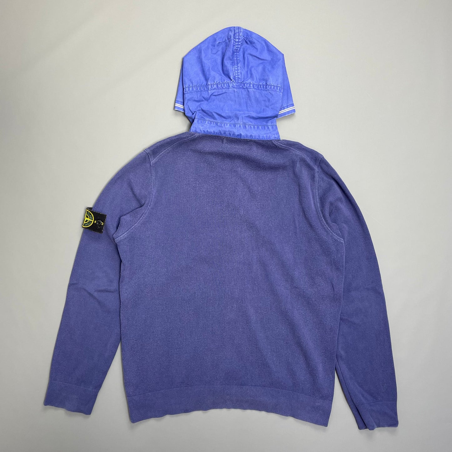 Stone Island Hooded Cardigan Jumper