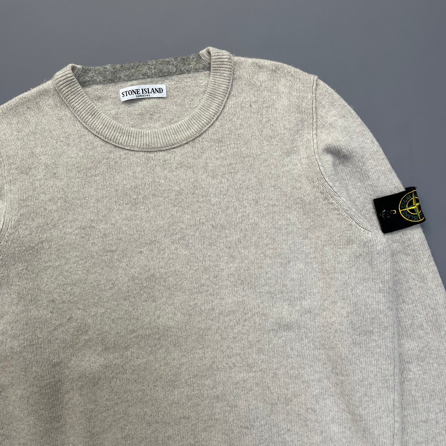 Stone Island Beige AW11 Midweight Knit Jumper