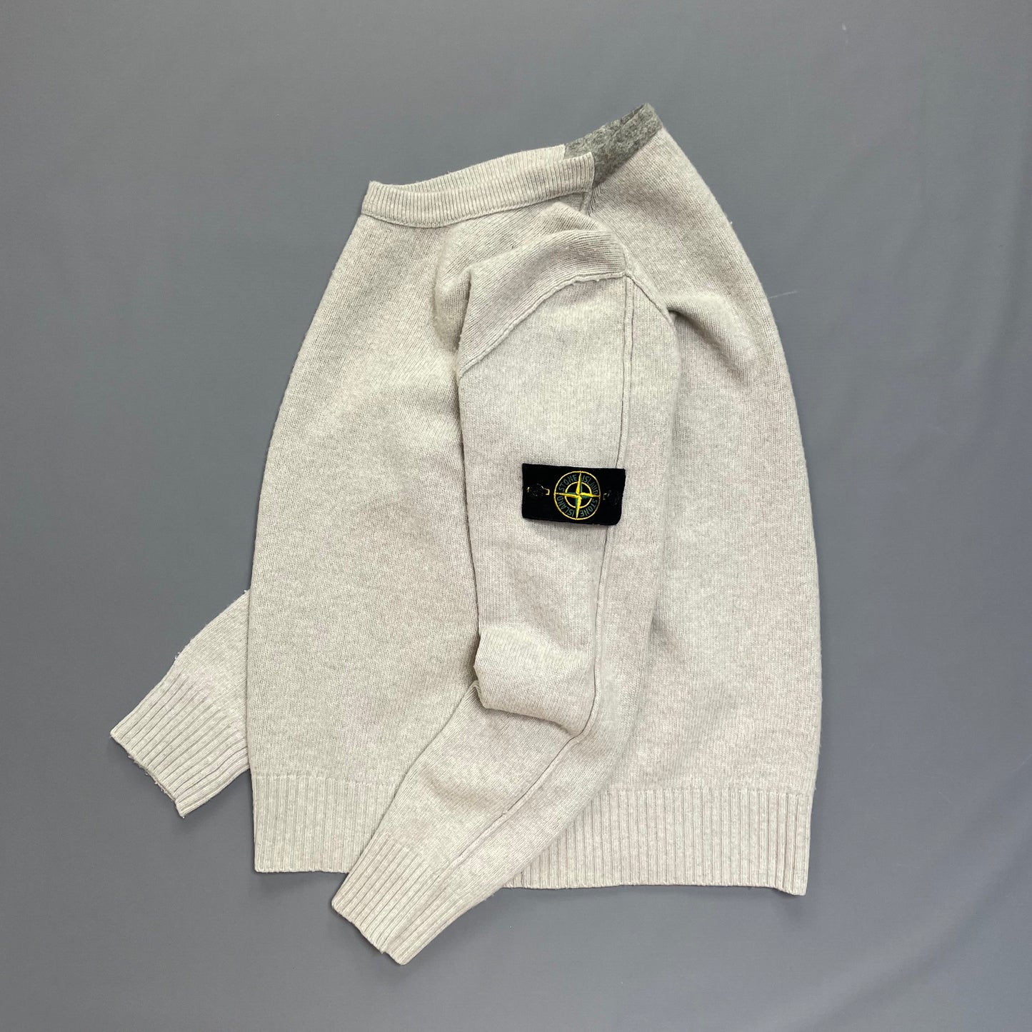 Stone Island Beige AW11 Midweight Knit Jumper