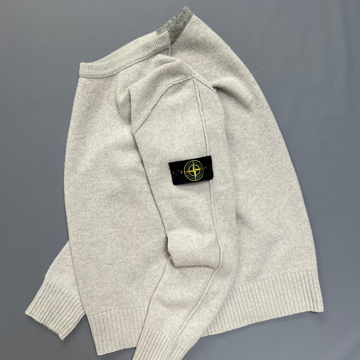 Stone Island Beige AW11 Midweight Knit Jumper