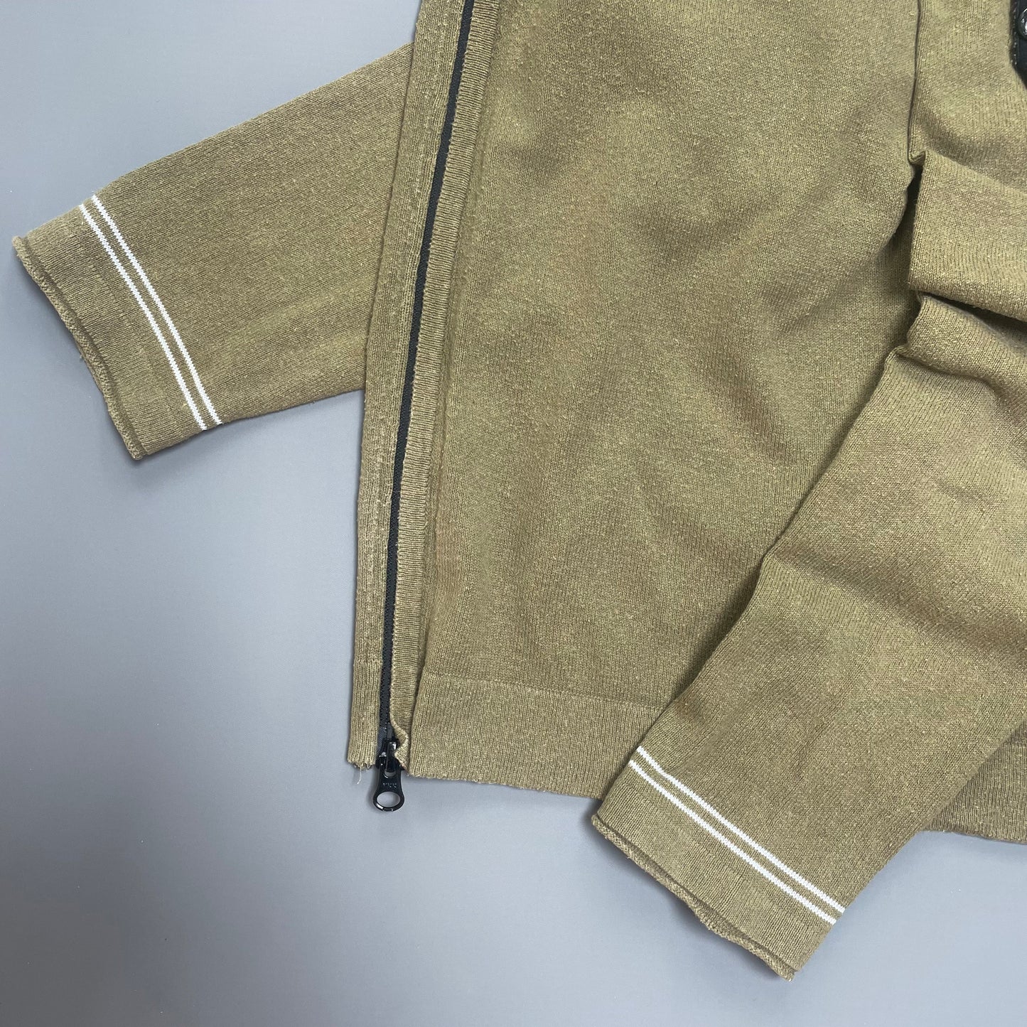 Stone Island Khaki Green SS17 Lightweight Knit Jumper