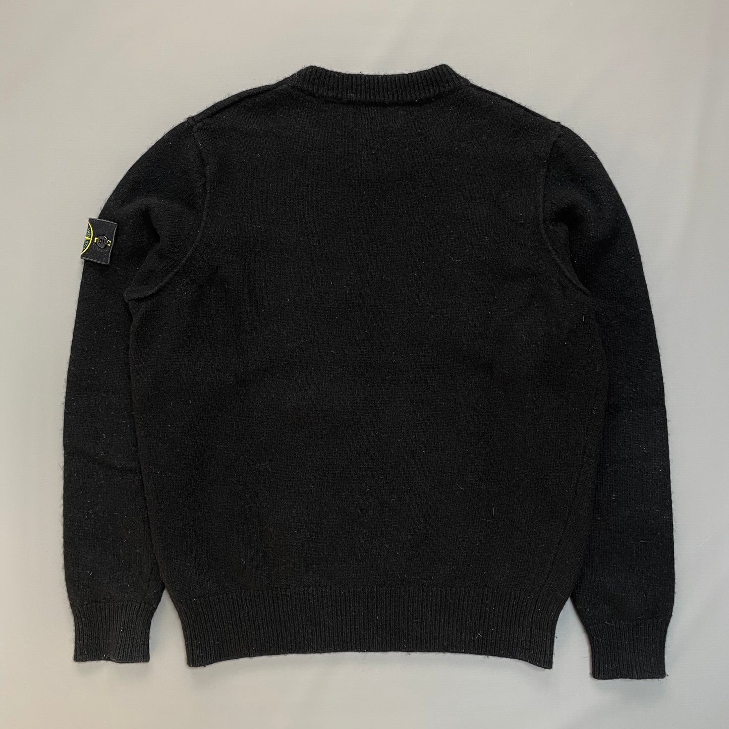 Stone Island Black Knit Jumper