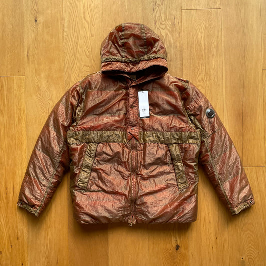 CP Company Kan-D Puffer Jacket in Cumin (RRP £765)